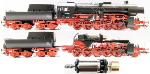 sb modellbau 22246 - H0 - Motorisierungssatz für Märklin / Trix BR 42 / CFL 5519